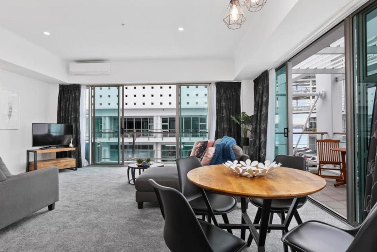 Chic 1 Bedroom Princess Wharf Apartment W/ Ac โอ๊คแลนด์ ภายนอก รูปภาพ