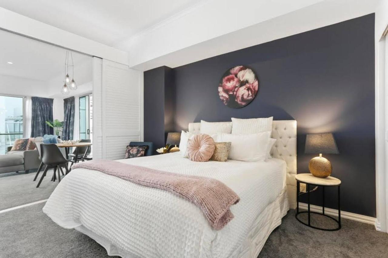 Chic 1 Bedroom Princess Wharf Apartment W/ Ac โอ๊คแลนด์ ภายนอก รูปภาพ